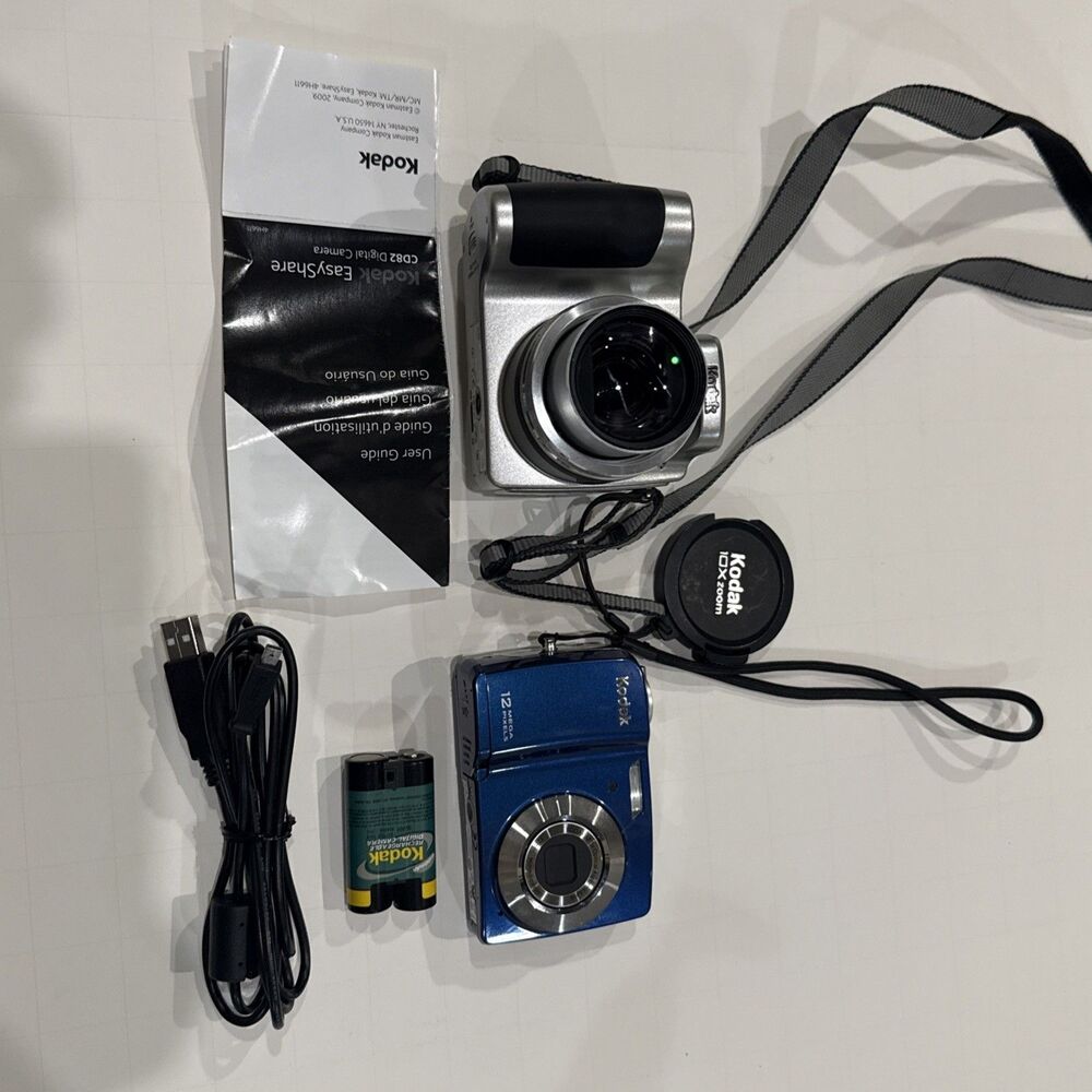 Kodak EasyShare Z650 Tested Working + CD82 Camera Lot Charger Included READ